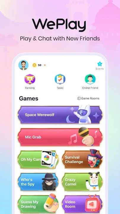 WePlay MOD APK [Premium Unlocked] Latest Version